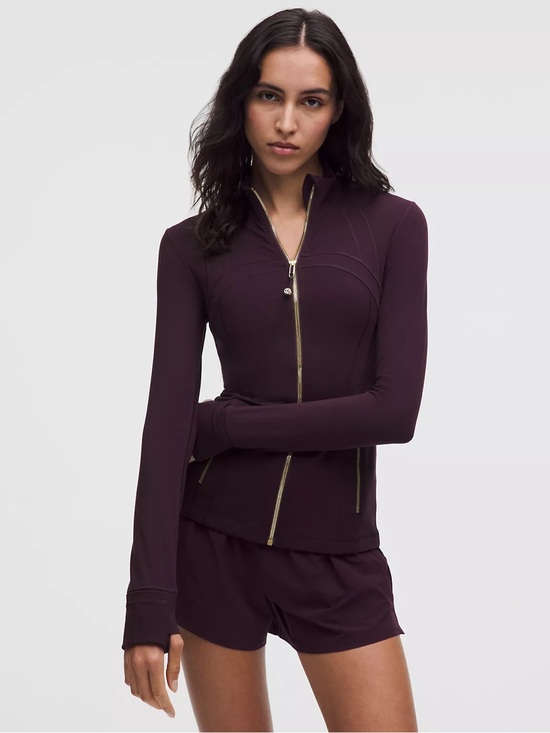 lululemon athletica Jackets & Blazers - Women's Plum Zip-Front Jacket -